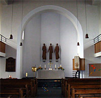 Christuskirche - Altar -, Mayersweg 10, Foto: © Nies